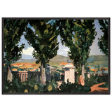 View of Kislovodsk by Anna Ostroumova-Lebedeva, framed poster, view 3