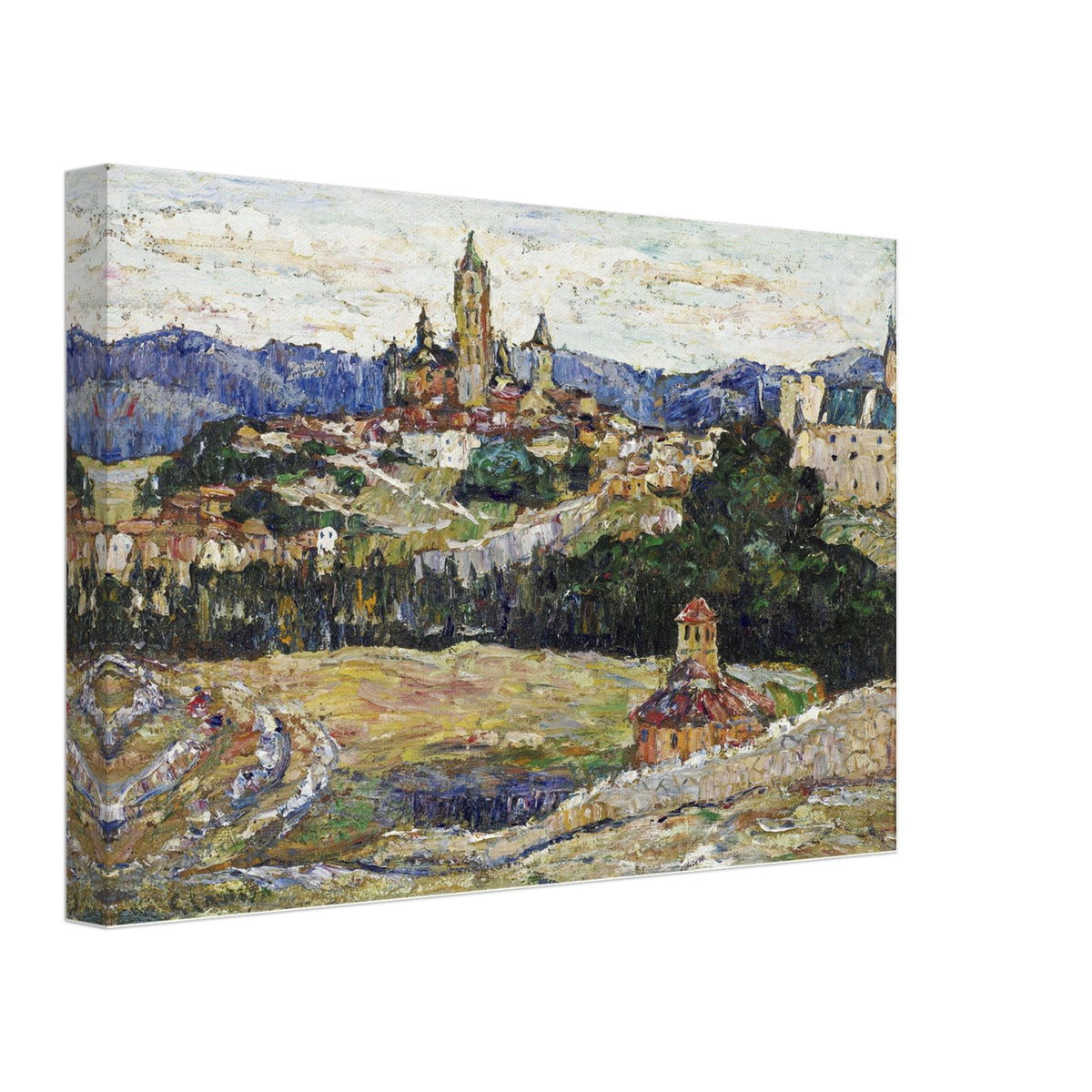 View of Segovia by Ernest Lawson, canvas, view 2
