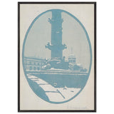 View of St. Petersburg by Anna Ostroumova-Lebedeva, framed poster, view 3