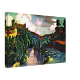 View of the Alcazar. Segovia by Anna Ostroumova-Lebedeva, canvas, view 2