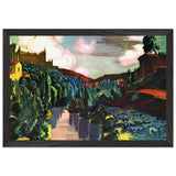 View of the Alcazar. Segovia by Anna Ostroumova-Lebedeva, framed poster, view 2