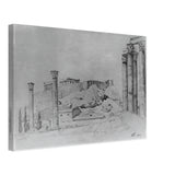 View Of the Ancient Greek Acropolis by Konstantin Bogaevsky, canvas