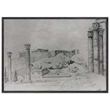 View Of the Ancient Greek Acropolis by Konstantin Bogaevsky, framed poster, view 3