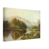 View of the River Conwy, Betws-y-Coed by Daniel Sherrin, canvas, view 2