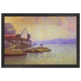 View of the Thames by Georges Lemmen, framed poster, view 2
