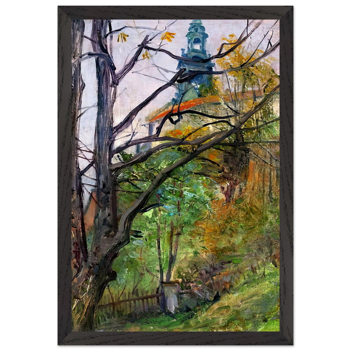 View of Wawel by Stanisław Wyspiański, framed poster, view 2