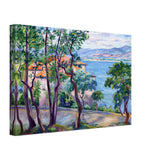 View over Grimand by Henri Manguin, canvas, view 2