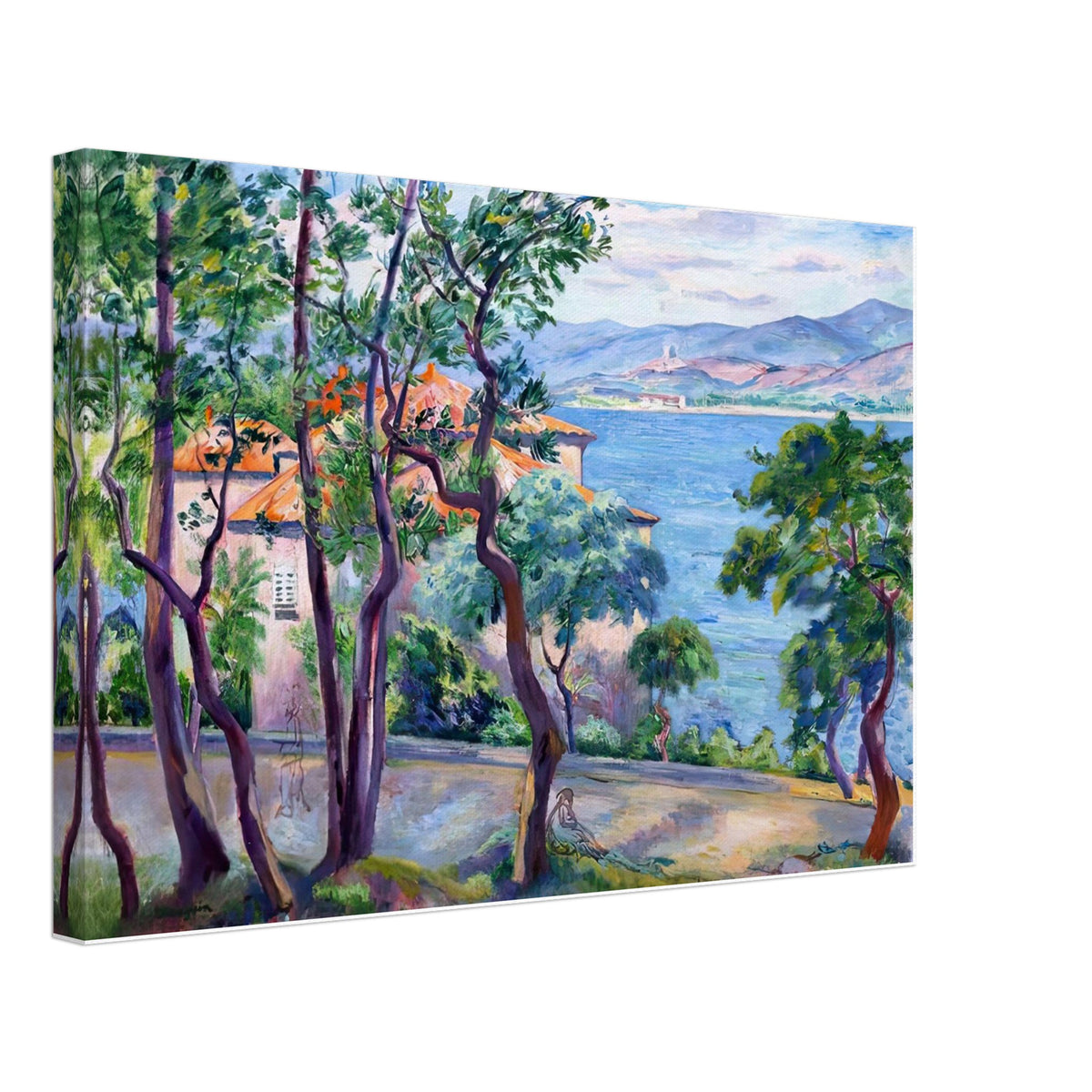 View over Grimand by Henri Manguin, canvas