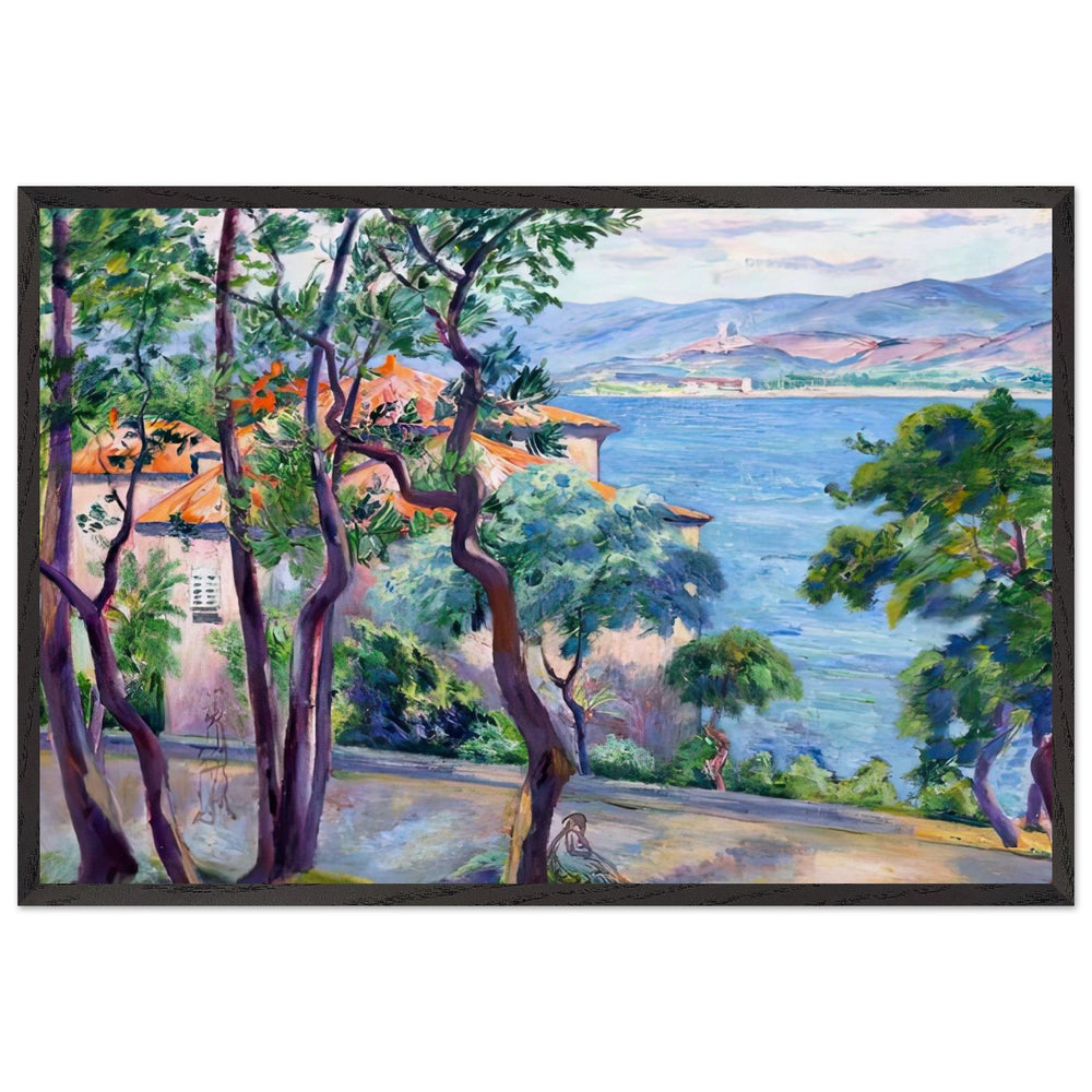 View over Grimand by Henri Manguin, framed poster