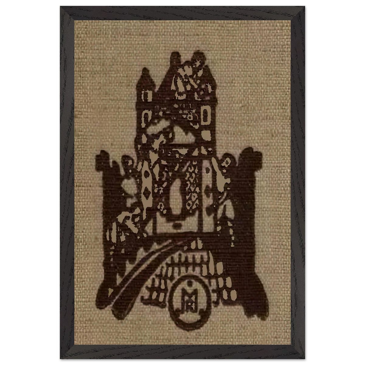 Vignette for Book N. K. Roerich by Nicholas Roerich, framed poster, view 2