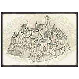 Vignette for Book N. K. Roerich by Nicholas Roerich, framed poster, view 3