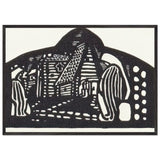 Vignette for Book N. K. Roerich by Nicholas Roerich, framed poster, view 3