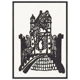 Vignette for Book N. K. Roerich by Nicholas Roerich, framed poster, view 3