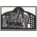 Vignette for Book N. K. Roerich by Nicholas Roerich, framed poster