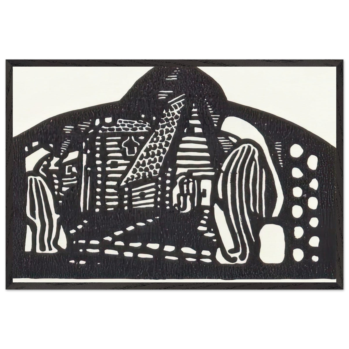 Vignette for Book N. K. Roerich by Nicholas Roerich, framed poster