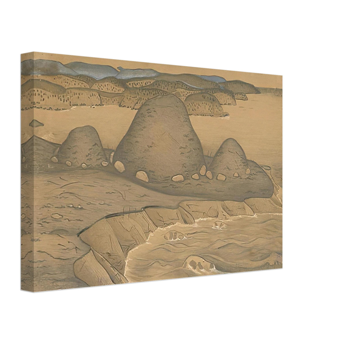 Viking Triumph by Nicholas Roerich, canvas, view 2