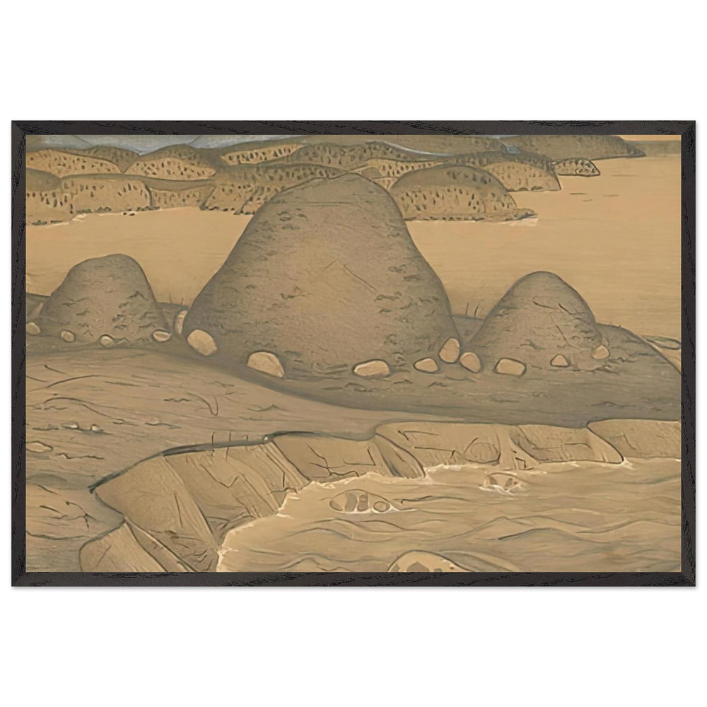 Viking Triumph by Nicholas Roerich, framed poster