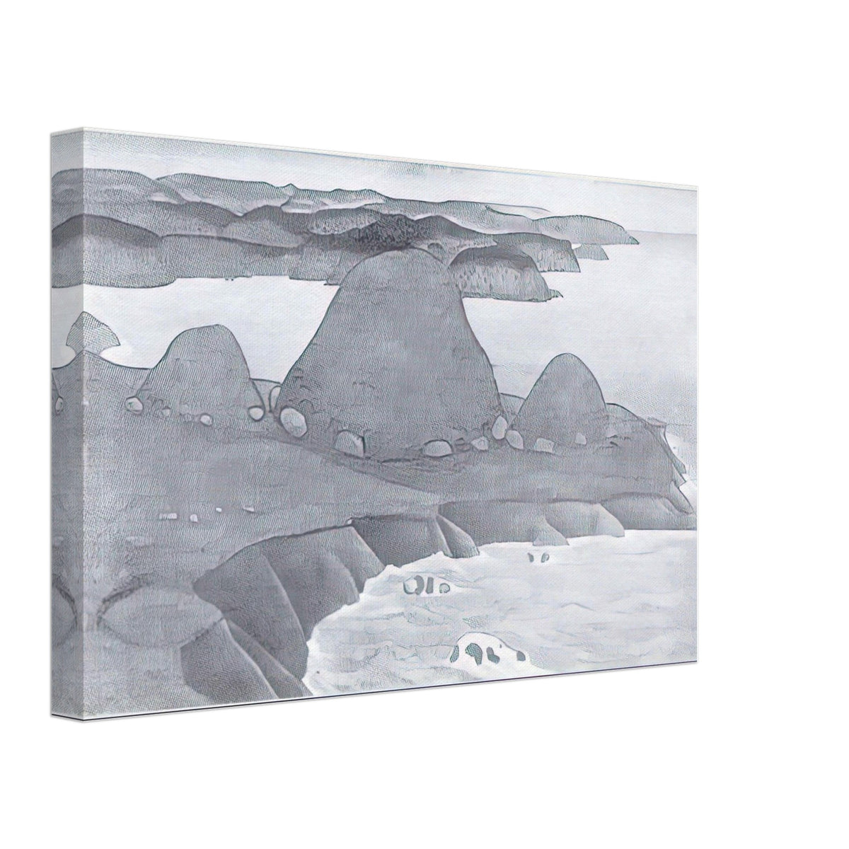 Vikings Triumph by Nicholas Roerich, canvas, view 2