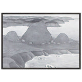Vikings Triumph by Nicholas Roerich, framed poster, view 3