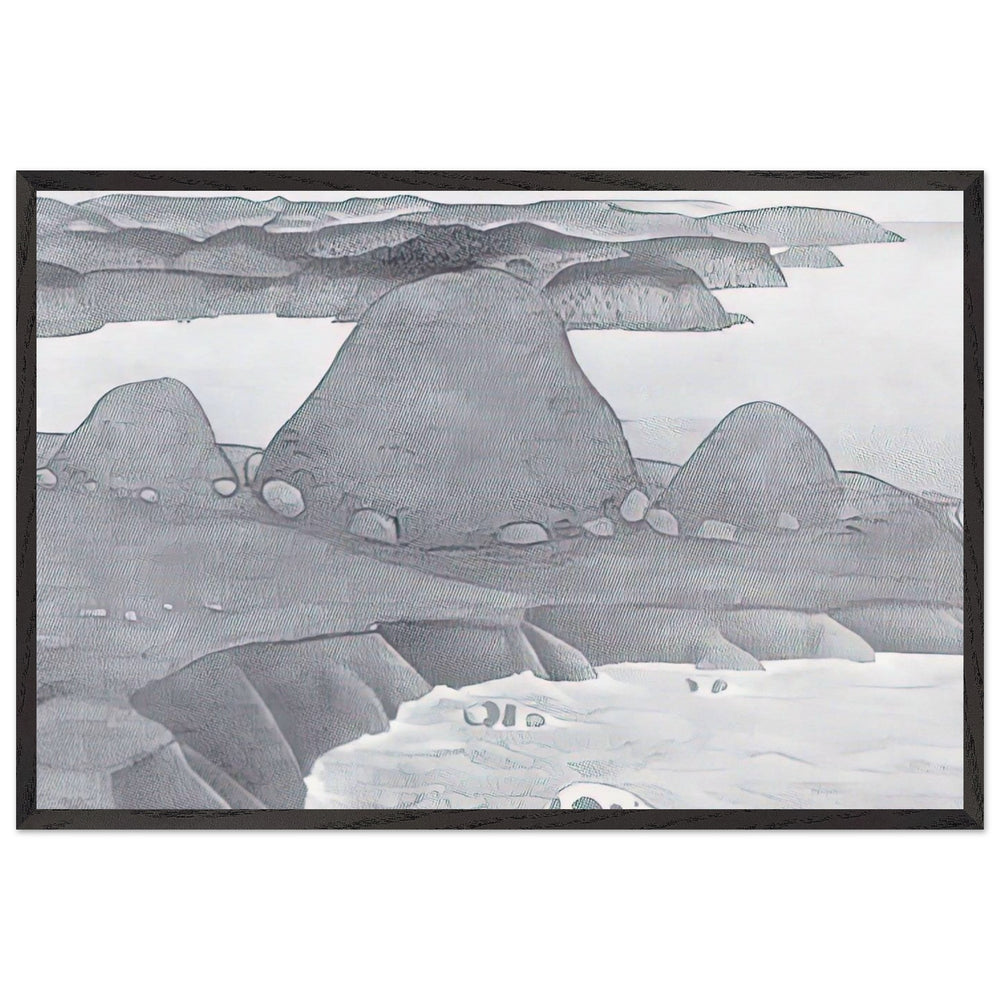 Vikings Triumph by Nicholas Roerich, framed poster