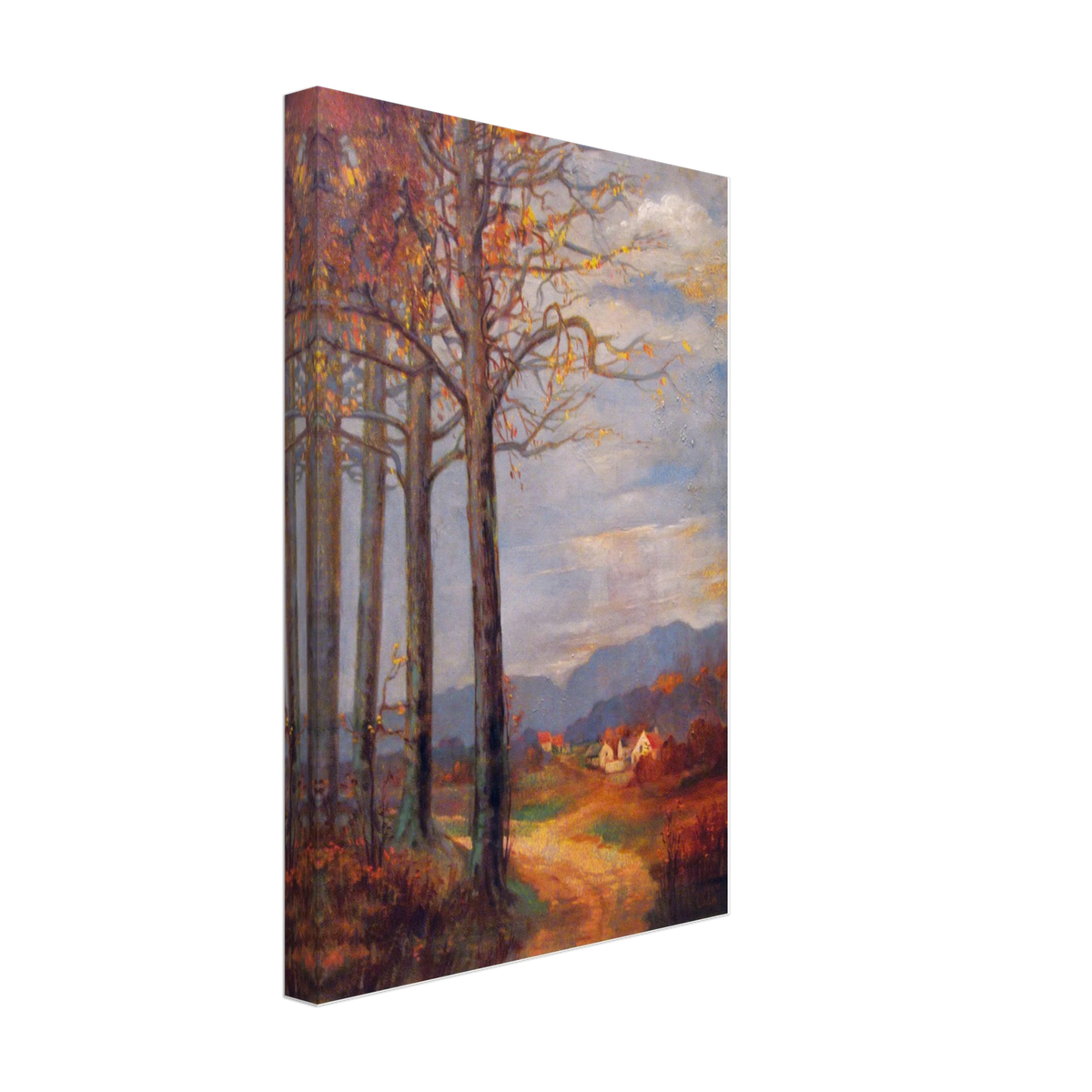 Village Outskirts by Kimon Loghi, canvas, view 2