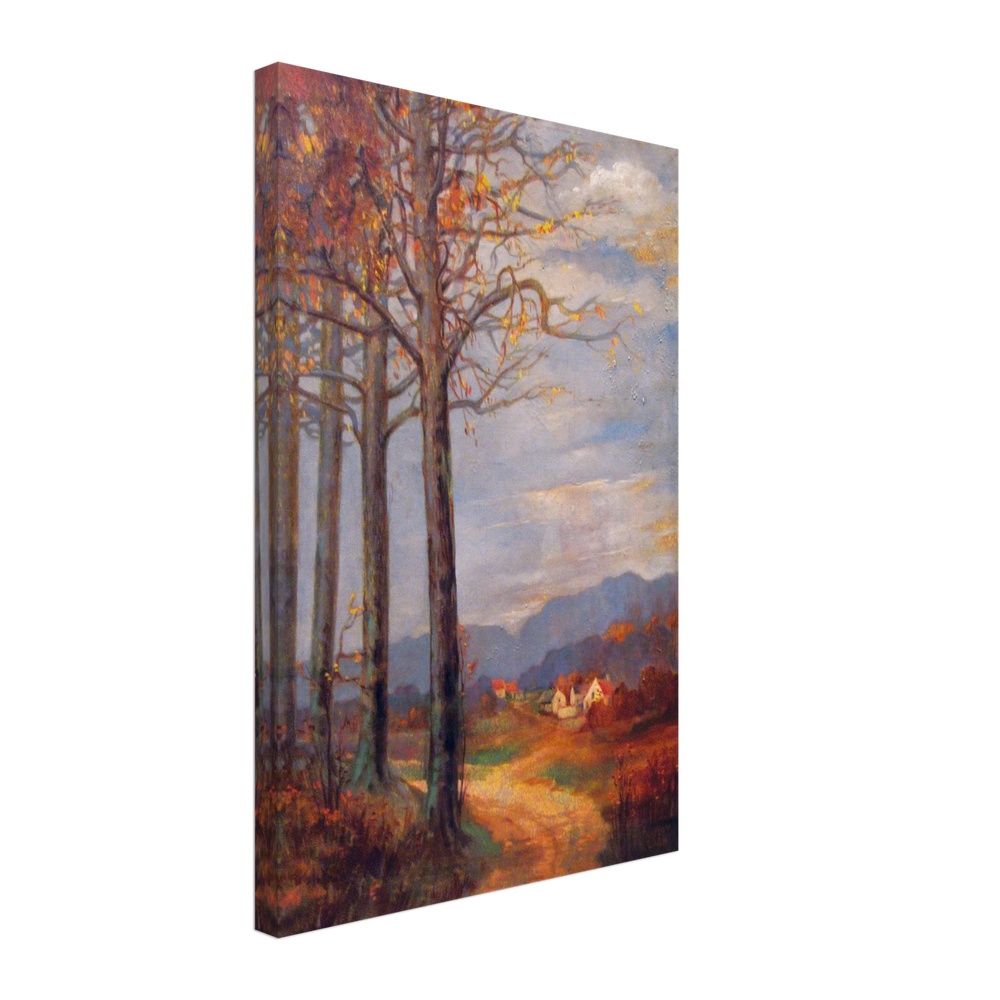 Village Outskirts by Kimon Loghi, canvas