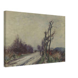 Village Road in Autumn by Gustave Loiseau, canvas