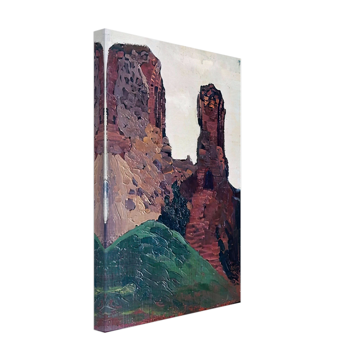 Vilno. Ruins of Castle by Nicholas Roerich, canvas, view 2