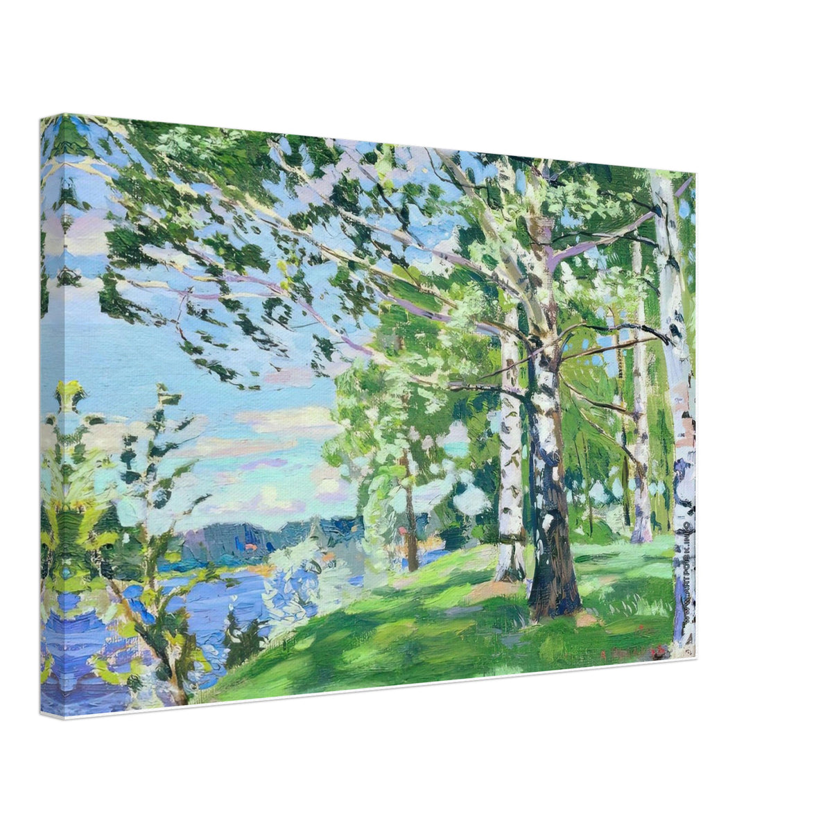 Violent Wind by Arkady Rylov, canvas