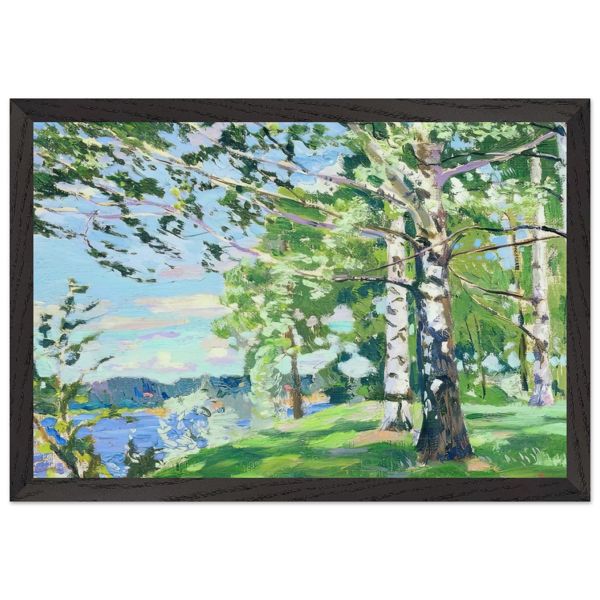 Violent Wind by Arkady Rylov, framed poster, view 2