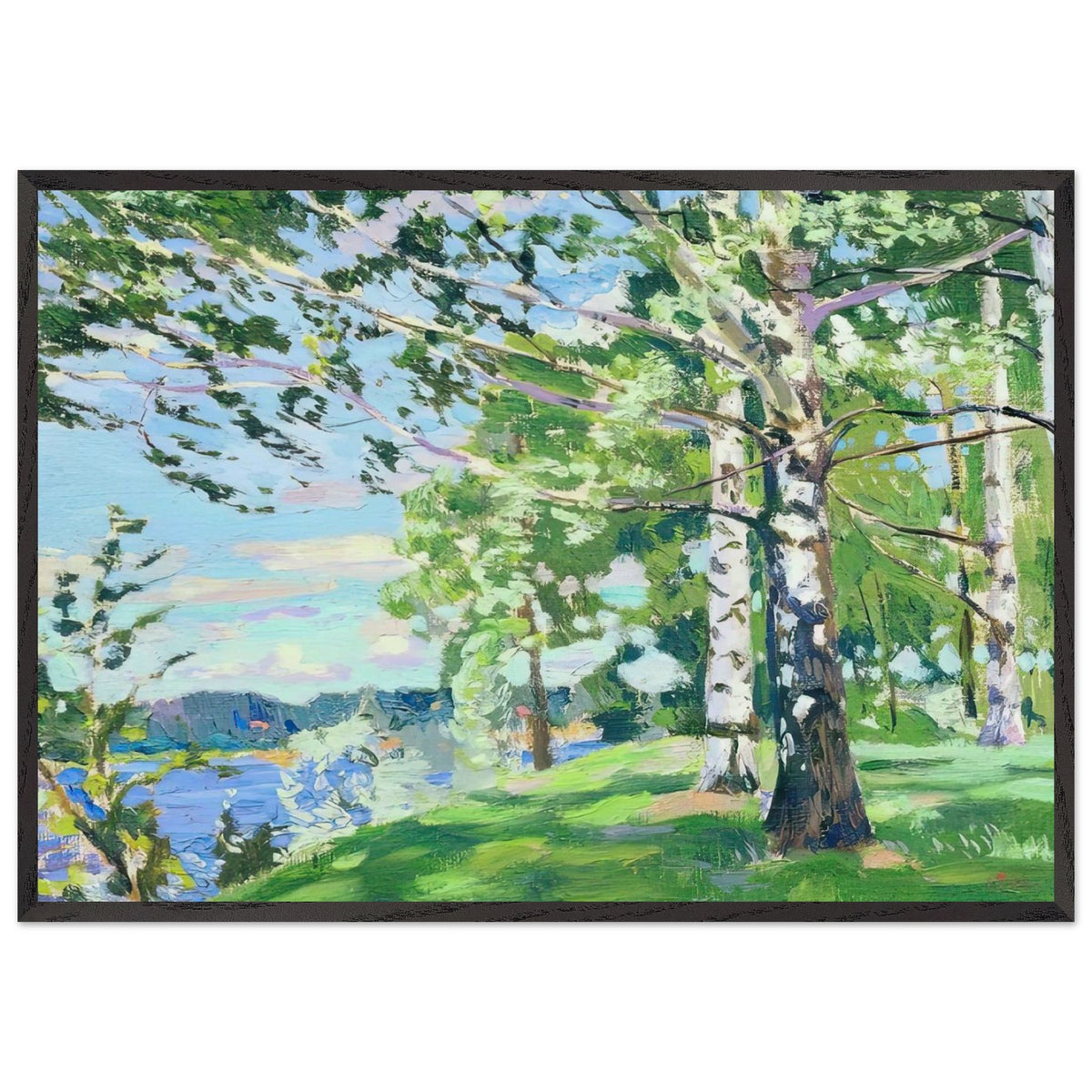 Violent Wind by Arkady Rylov, framed poster, view 3