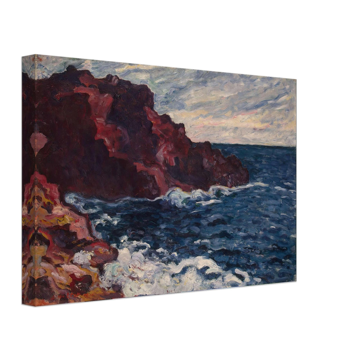 Violet Cliffs by Louis Valtat, canvas, view 2