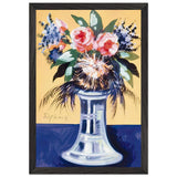 Virágcsendélet by Scheiber Hugó, framed poster, view 2