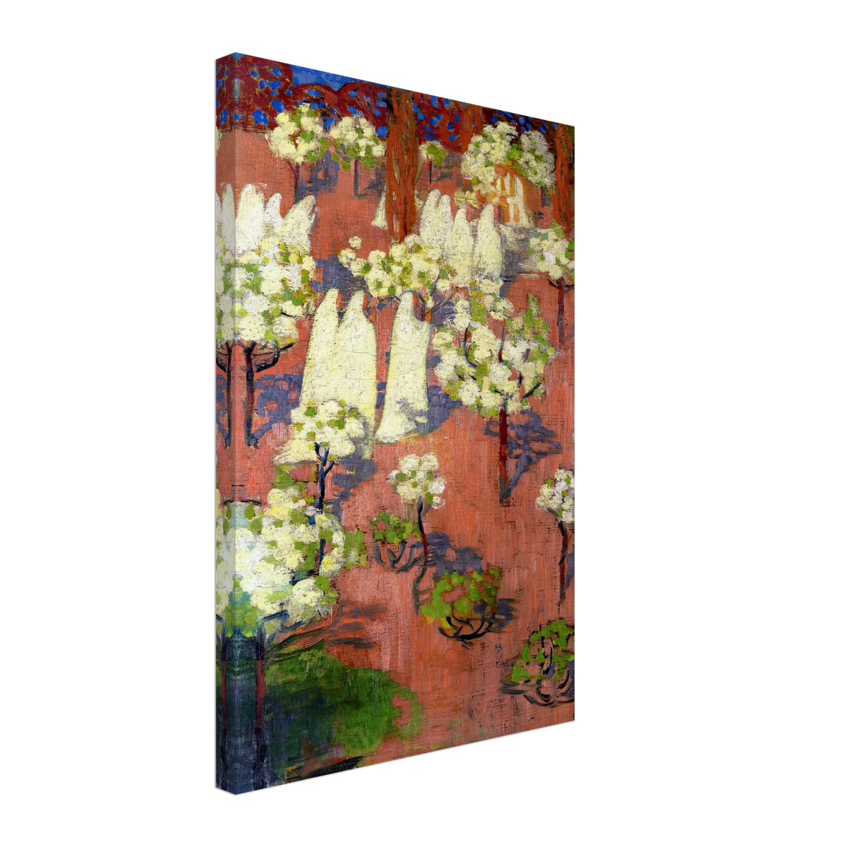 Virginal Spring (Flowering Apple Trees) by Maurice Denis, canvas