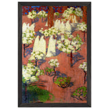 Virginal Spring (Flowering Apple Trees) by Maurice Denis, framed poster, view 2