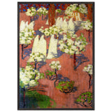 Virginal Spring (Flowering Apple Trees) by Maurice Denis, framed poster, view 3