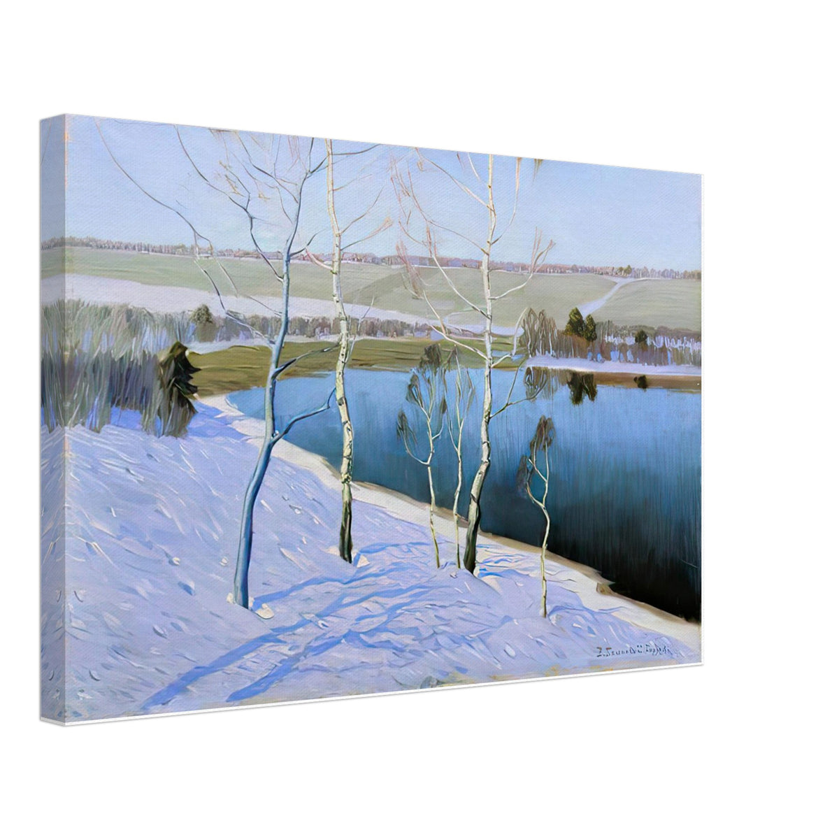 Ранняя Весна by Vitold Byalynitsky-Birulya, canvas