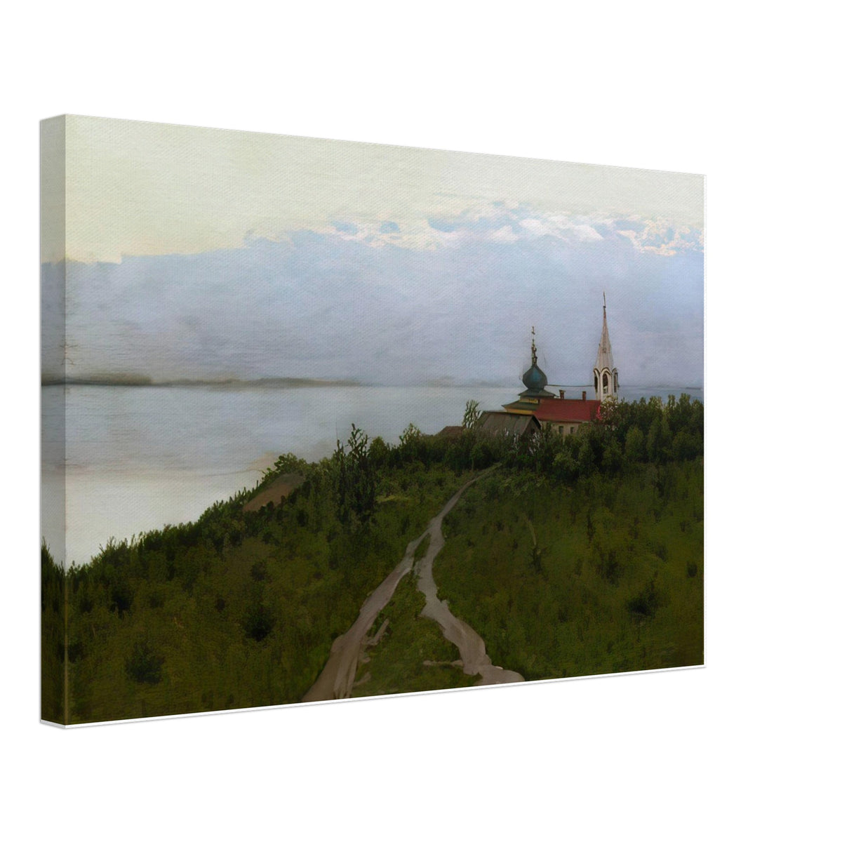 Тишина by Vitold Byalynitsky-Birulya, canvas