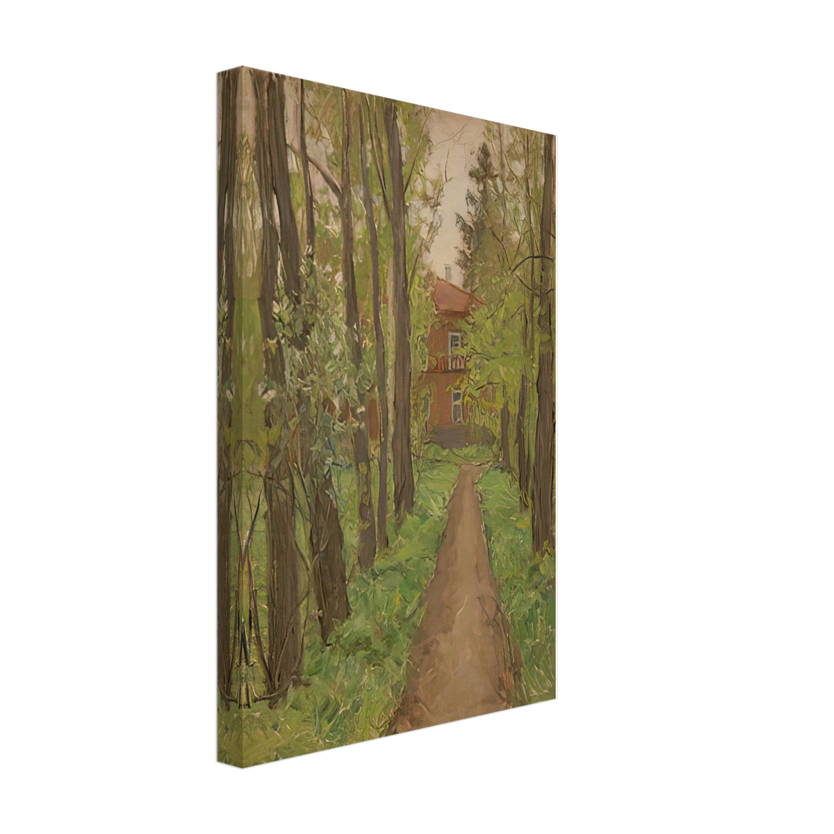 Клин. Дом П.И. Чайковского. Этюд by Vitold Byalynitsky-Birulya, canvas, view 2