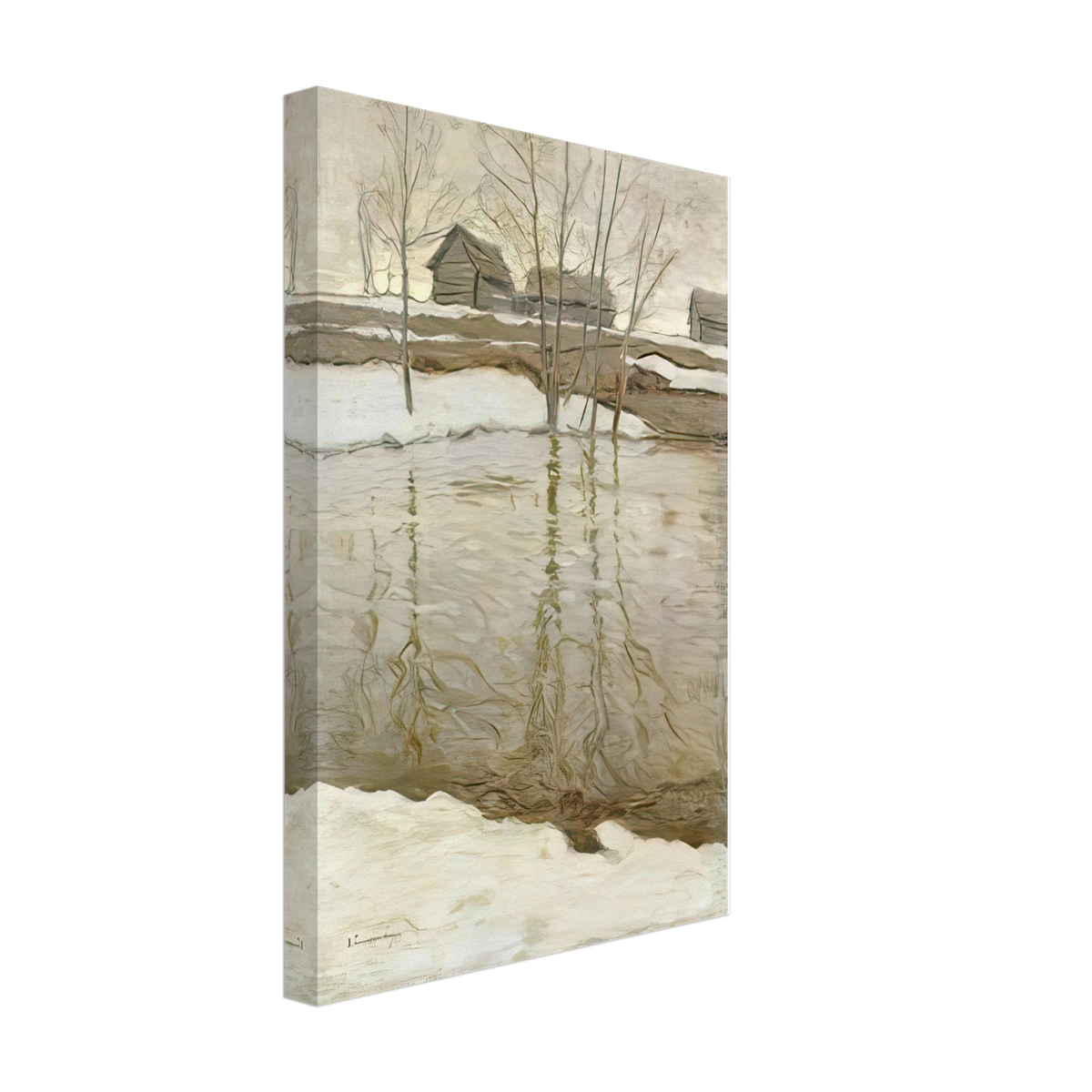 Начало Весны by Vitold Byalynitsky-Birulya, canvas, view 2