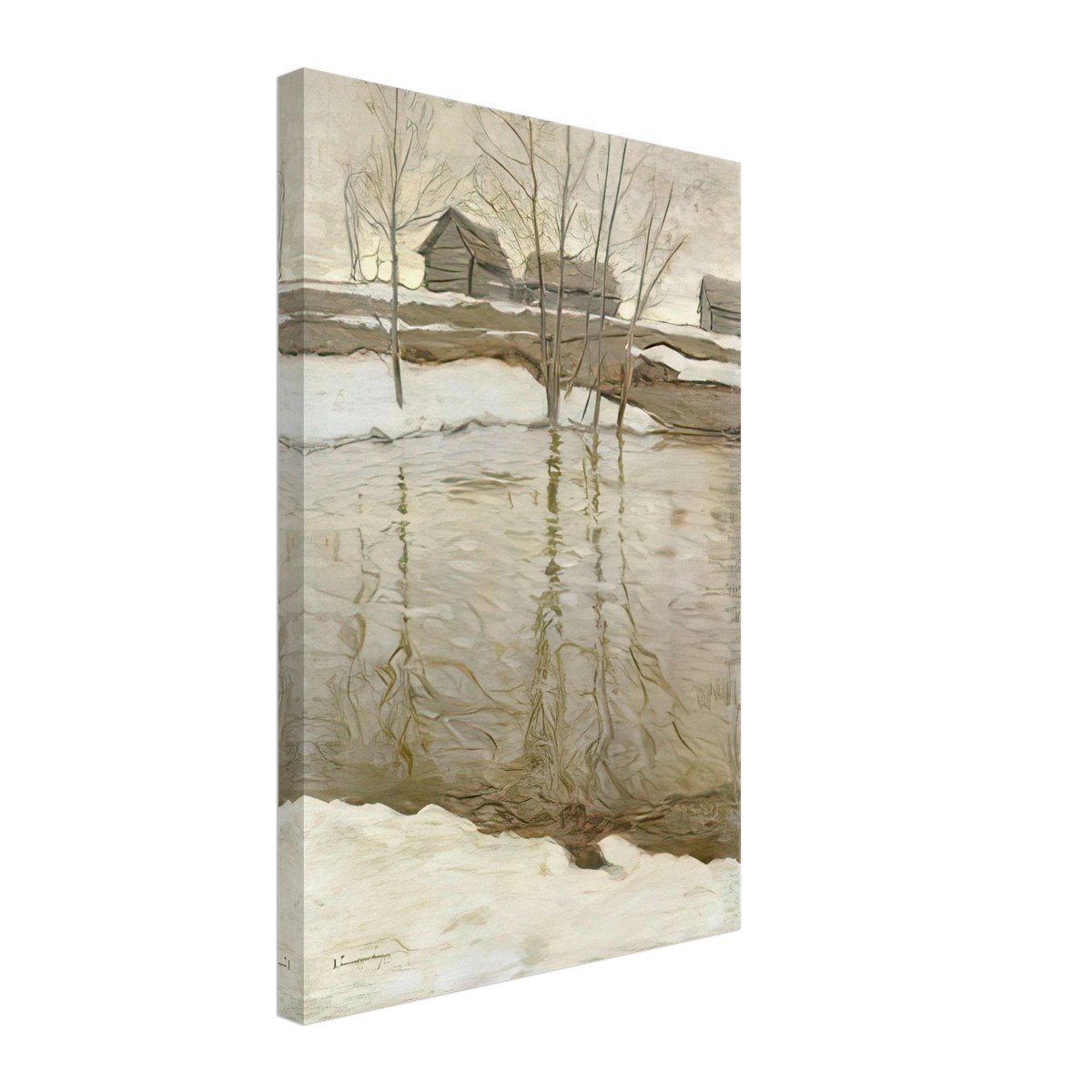 Начало Весны by Vitold Byalynitsky-Birulya, canvas