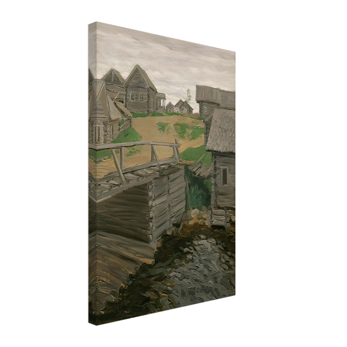 У Мельницы by Vitold Byalynitsky-Birulya, canvas