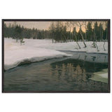 Мартовские Сумерки by Vitold Byalynitsky-Birulya, framed poster