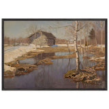 Талые Воды. Чайка. Этюд by Vitold Byalynitsky-Birulya, framed poster