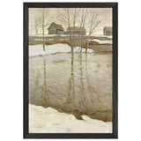 Начало Весны by Vitold Byalynitsky-Birulya, framed poster, view 2
