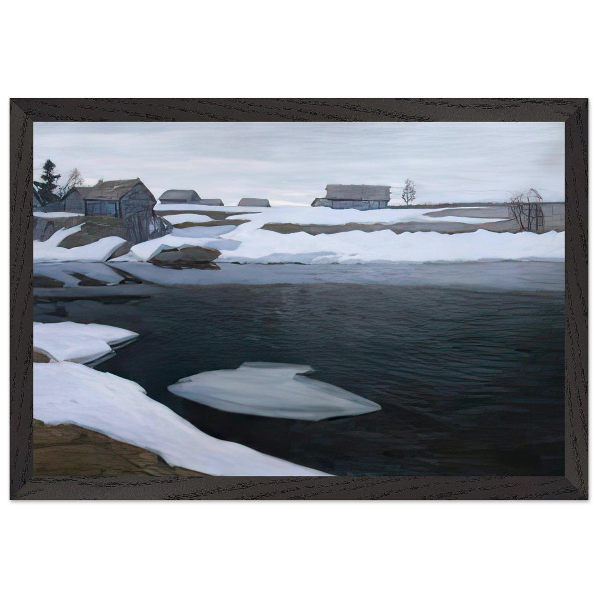 Половодье by Vitold Byalynitsky-Birulya, framed poster, view 2