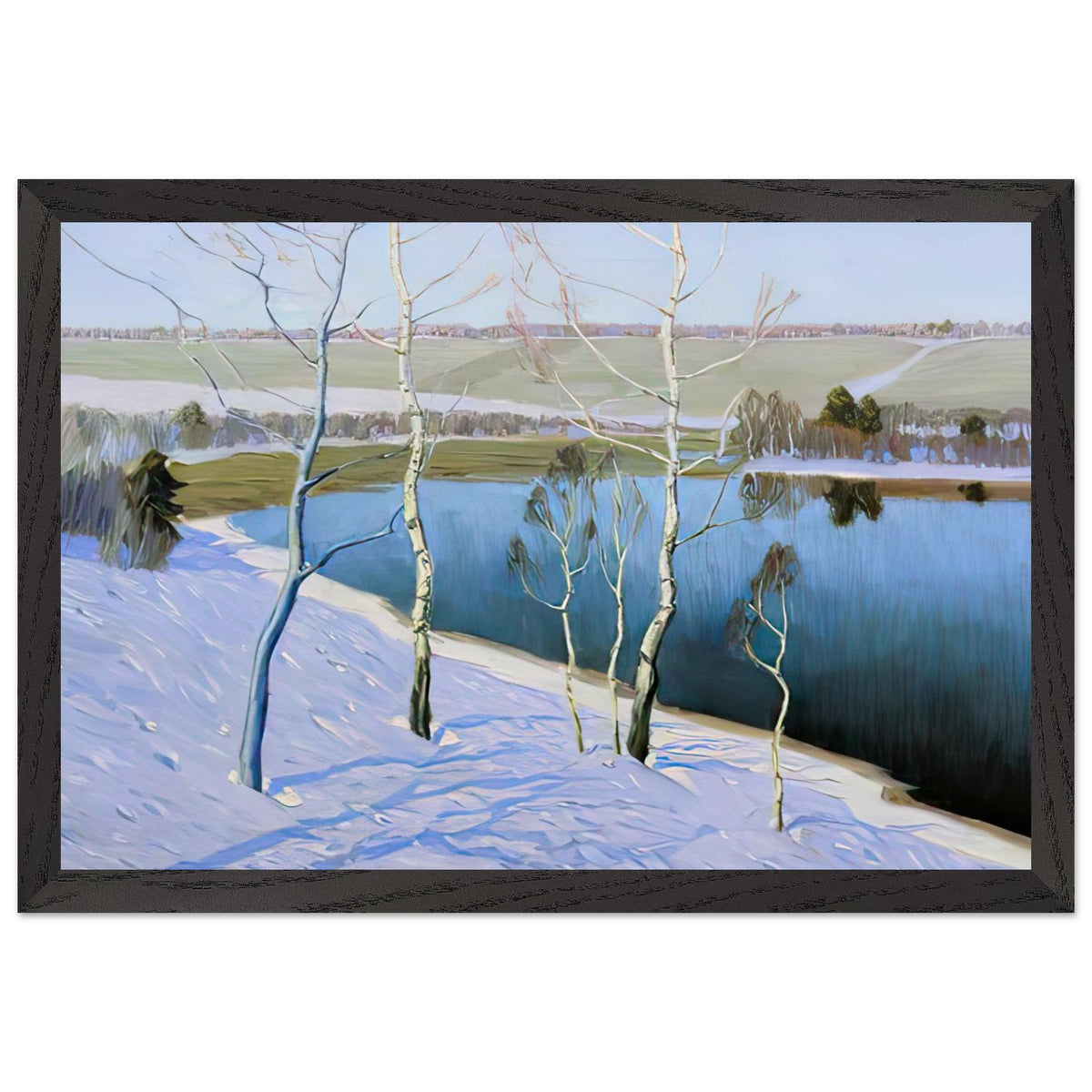 Ранняя Весна by Vitold Byalynitsky-Birulya, framed poster, view 2
