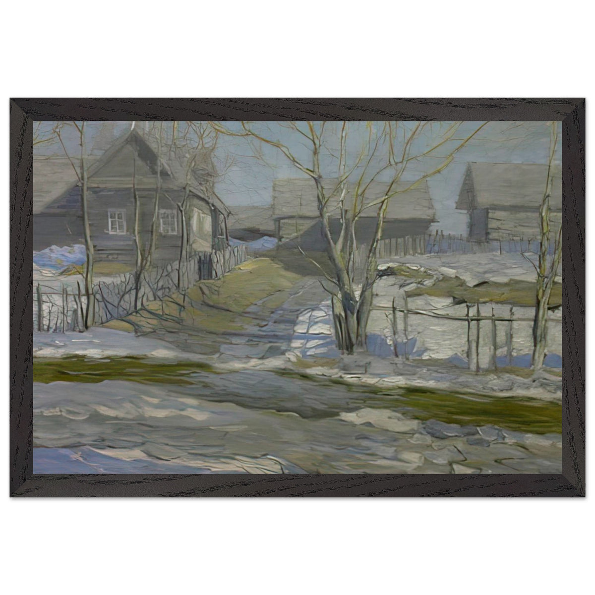 Март by Vitold Byalynitsky-Birulya, framed poster, view 2