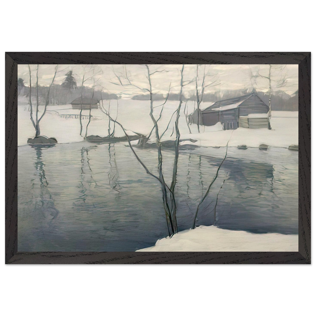 Весна идет by Vitold Byalynitsky-Birulya, framed poster, view 2