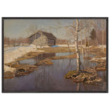 Талые Воды. Чайка. Этюд by Vitold Byalynitsky-Birulya, framed poster, view 3